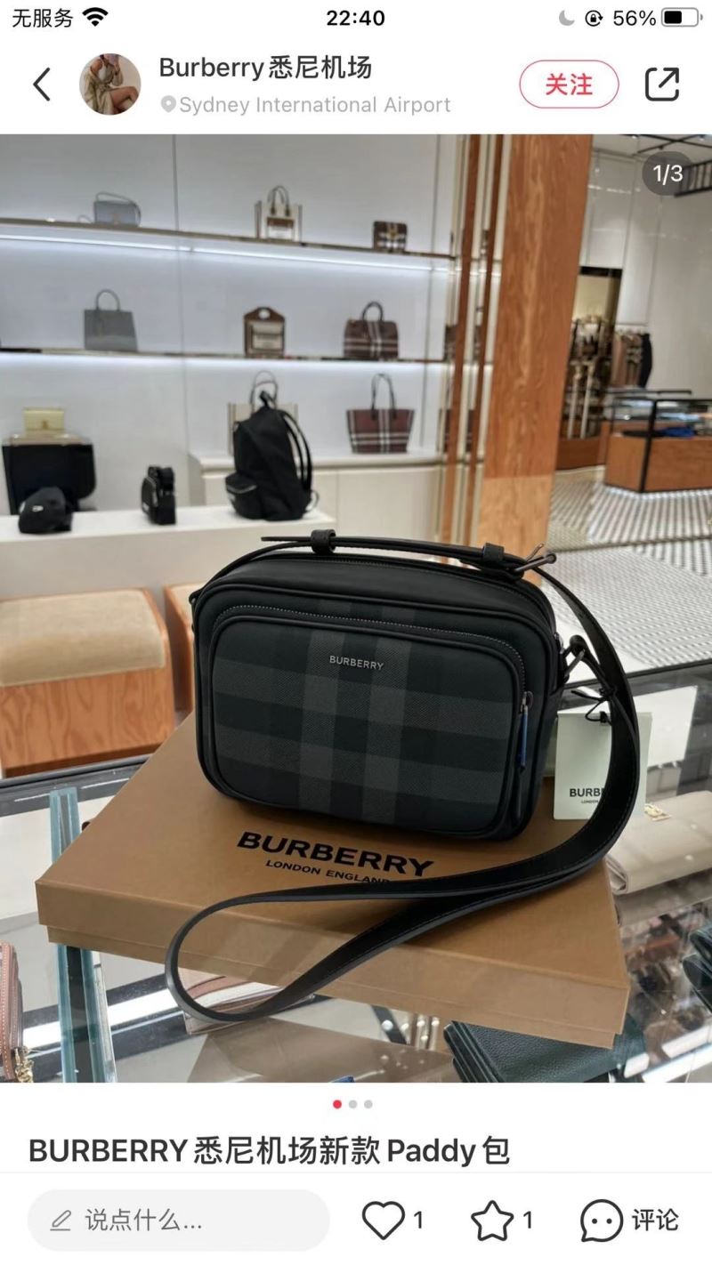 Mens Burberry Satchel Bags